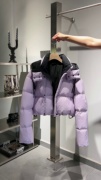 女2024冬季韩版设计感纯色百搭面包服加厚短外套高腰显瘦棉服
