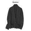 纳尼诺naninuo产地，溯源纯山羊绒，慵懒风时尚女哈伦开衫