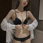 前扣式内衣女聚拢小胸收副乳防下垂2021新性感(新性感，)美背无痕文胸罩(文胸罩)