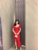 赵丽颖同款self-portrait红色法式订婚宴晚会公主连衣裙礼服