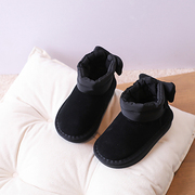 女宝宝雪地靴13岁0冬季女小童公主靴，婴儿棉鞋加绒保暖儿童靴