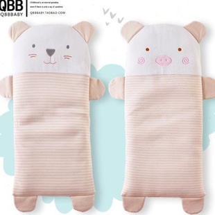 婴儿枕头0123岁儿童枕有机棉四季通用新生儿宝宝定型枕防偏头