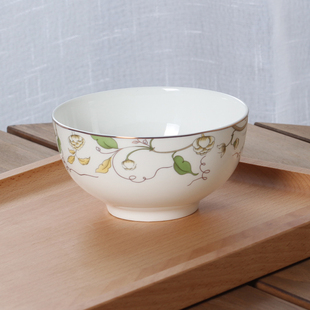 陶瓷吃饭碗家用碗面碗大号汤碗，骨瓷米饭碗创意中式拌面蒸蛋凉面碗
