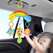 婴儿玩具推车挂件摇铃，安抚宝宝0到1岁车载悬挂式床铃彩色公仔挂饰