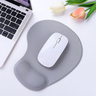 鼠标护腕鼠标垫创意纯色记忆硅胶，电脑办公笔记本，鼠标手枕手托腕垫