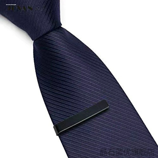 西服时尚配饰领带夹高档固定夹正装一字领夹装饰保安男装法式
