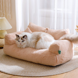 特大号75cm猫窝可拆洗猫沙发四季通用宠物狗窝宠物窝猫床垫子用品