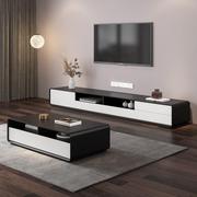 大小户型客厅家具现代简约北欧电视柜茶几组合套装，大收纳电视机柜