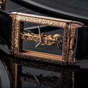CORUM昆仑表手表男金桥系列手动上链机械腕表瑞士手表镂空表18k金