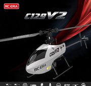 四通道特技c129v2直升机单桨无副翼，气压定高遥控飞机男孩玩具