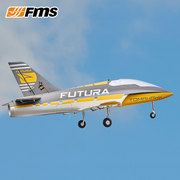 fms航模64mm涵道福特拉遥控电动飞机模型，拼装泡沫机固定翼