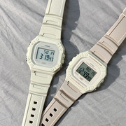卡西欧手表Casio W-218HC-4A2 时尚方形运动中性电子男女学生手表