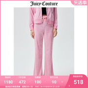 Juicy Couture橘滋休闲裤女春季美式运动直筒宽松微喇阔腿裤