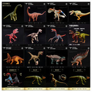 儿童仿真恐龙动物玩具模型小号龙三角龙霸王龙腕龙翼龙生日礼物