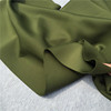 厚型军绿色太空棉夹丝空，气层弹力针织布料，外套蓬蓬裙服装面料