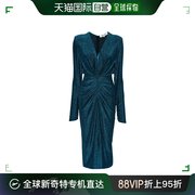 香港直邮Diane Von Furstenberg V领长袖礼服裙 DVFDL4R037