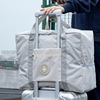 手提旅行登机包大容量，防水简约轻便携折叠短途行李，袋子套拉杆箱包
