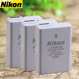 尼康en-el14a电池，dfd3400d3200d5600d5200d5300d5500d3100
