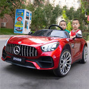 儿童电动汽车可坐双人两座婴儿，玩具汽车遥控男女宝宝双座四驱童车