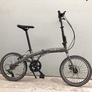 20寸铝合金折叠自行车男女超，轻便携成人，碟刹变速脚踏免安装