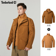 timberland添柏岚双层夹克春秋户外休闲两件套保暖三合一冲锋衣