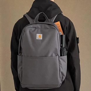 潮牌Carhartt双肩包卡哈特电脑包学生书包工装背包运动户外旅行包