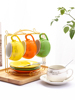 欧式小奢华陶瓷咖啡杯套装创意简约家用咖啡杯子下午茶杯带勺送架