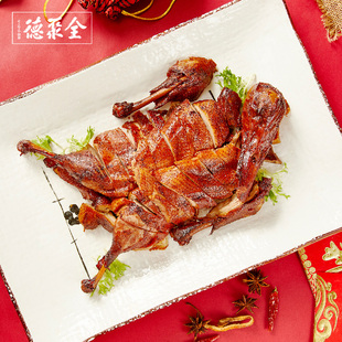 全聚德酱鸭五香味正宗特产酱鸭方便速食菜，北京酱鸭熟食