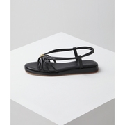 韩国设计师品牌archivepke23夏季复古凉鞋 简洁平底羊皮舒适 