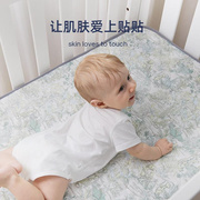 婴儿凉席宝宝专用幼儿园午睡冰丝凉感垫子儿童推车垫席子