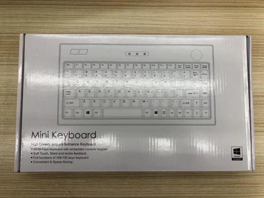 MC9712多媒体键盘鼠标一体带轨迹球迷你USB有线键盘机床工业键盘