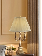 定制欧式高档全铜台灯美式复古后现代，客厅书房卧室床头落地灯简约