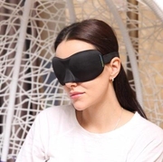 睡眠眼罩3D立体遮光眼罩睡觉透气不压眼记忆棉男女旅行眼罩送耳塞