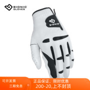 Bionic波尔尼克高尔夫男士手套羊皮单只左手透气防滑Cabretta运动