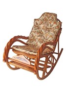 。曲庭摇椅坐垫真藤躺椅，垫子摇摇椅座垫，通用逍遥椅棉垫藤椅靠垫加