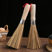 竹锅刷洗锅竹刷把刷锅洗锅刷子厨房清洁天然长柄木柄竹子锅刷