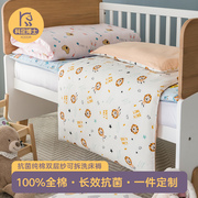 可拆洗婴儿床垫被儿童棉花褥子，宝宝床褥软垫幼儿园床垫褥子铺被