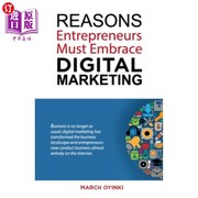 海外直订Reasons Entrepreneurs Must Embrace Digital Marketing 创业者必须拥抱数字营销的理由