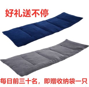 棉垫躺椅折叠床办公室午休床单人床午睡床陪护床三折床灯芯绒垫