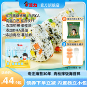 直播波力海苔碎拌饭120g*2包紫菜肉松拌饭海苔儿童饭团