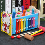 音乐款儿童打地鼠敲琴玩具幼儿益智1-3早教男孩女孩宝宝敲打游戏