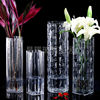 欧凡洛(OUFANLUO)特大号富贵竹透明玻璃加厚P花瓶50厘米水培客厅