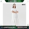 韩国直邮BNX 羊绒开衫 灯笼袖喇叭短袖连衣裙