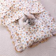 宠物床睡垫窝被枕头三件套印花公主风可拆洗棉猫咪床垫狗狗床猫窝