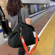 日式折叠便携旅行包手，提单肩斜挎防水可套拉杆箱大容量衣物行李袋
