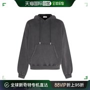 香港直邮off-white男士moon黑色，荧光色绿色，棉质卫衣ombb118f2