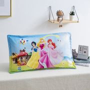 苏菲亚公主水晶绒枕套单人40×60儿童卡通珊瑚，绒枕头套女童30×50