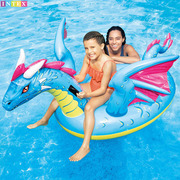 水上充气坐骑游泳圈漂浮玩具儿童成人浮床户外加厚男女浮排游泳池