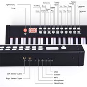 88键便携式折叠电钢琴蓝牙电子钢琴专业初学者T练习神器家用手卷