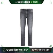 香港直邮Emporio Armani 微弹窄脚水洗牛仔裤 3D1J161D12Z